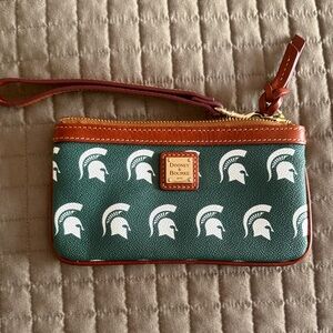 Dooney & Bourke MSU wristlet